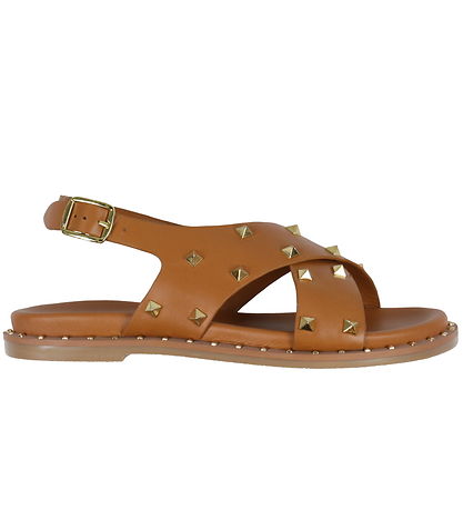 Petit by Sofie Schnoor Sandalen - Kognac m. Gold-Nieten
