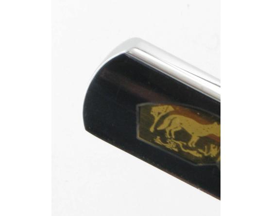 Sonnant évidé Série Luxe Corne Blonde 5/8 Rasoir par Thiers-Issard