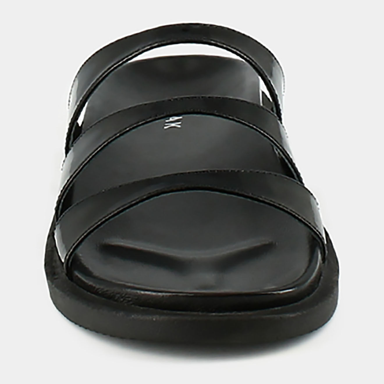 Jonak Mules en Cuir verni Wafi noires