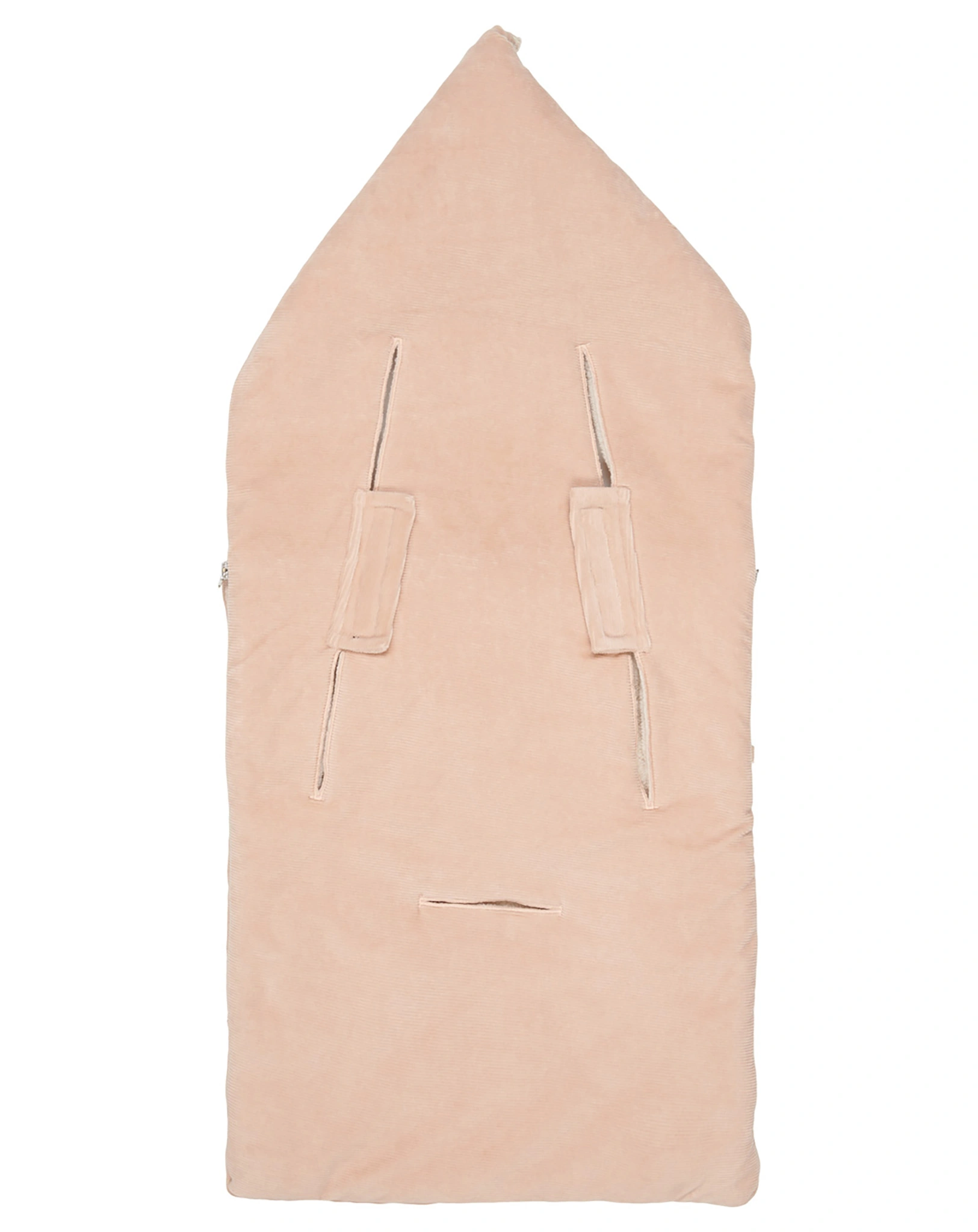 Plüsch-Fußsack ODDI in rosa salt