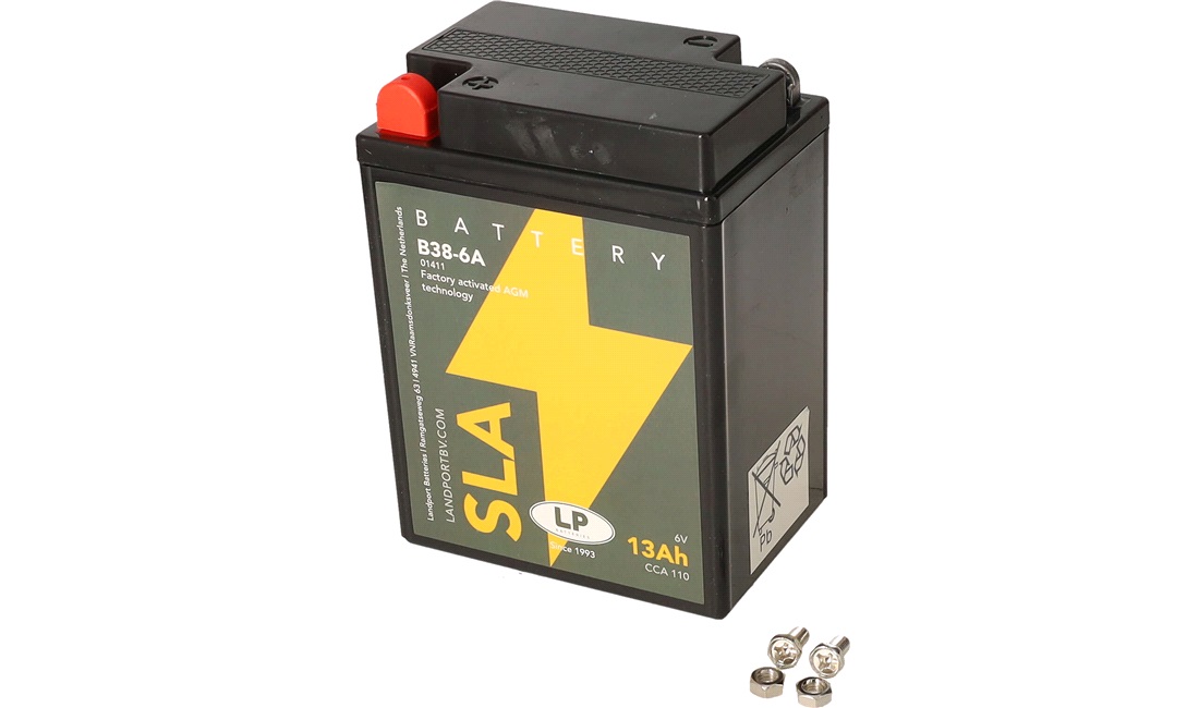 Batteri LP 6V-13Ah AGM, CZ 180 80-94