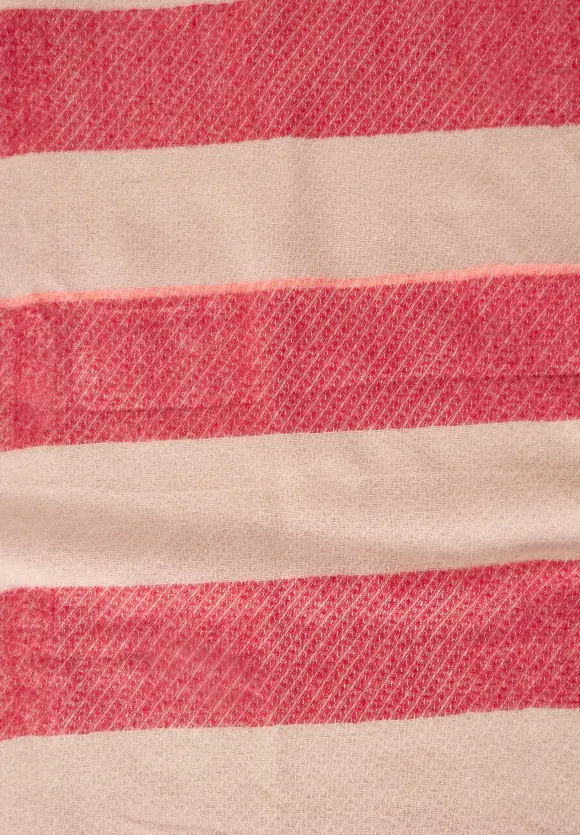 Schal mit Fransen - casual red