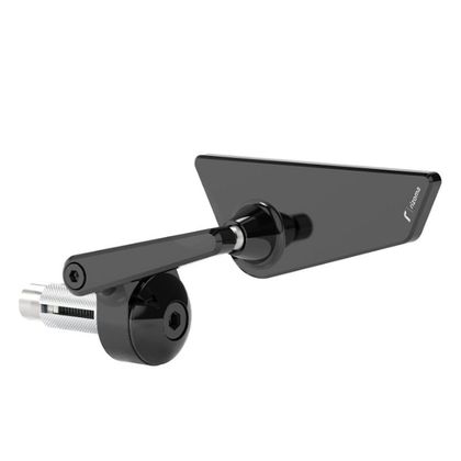 Rétroviseur Rizoma Cut Edge embout de guidon (Droit) Universel - Noir