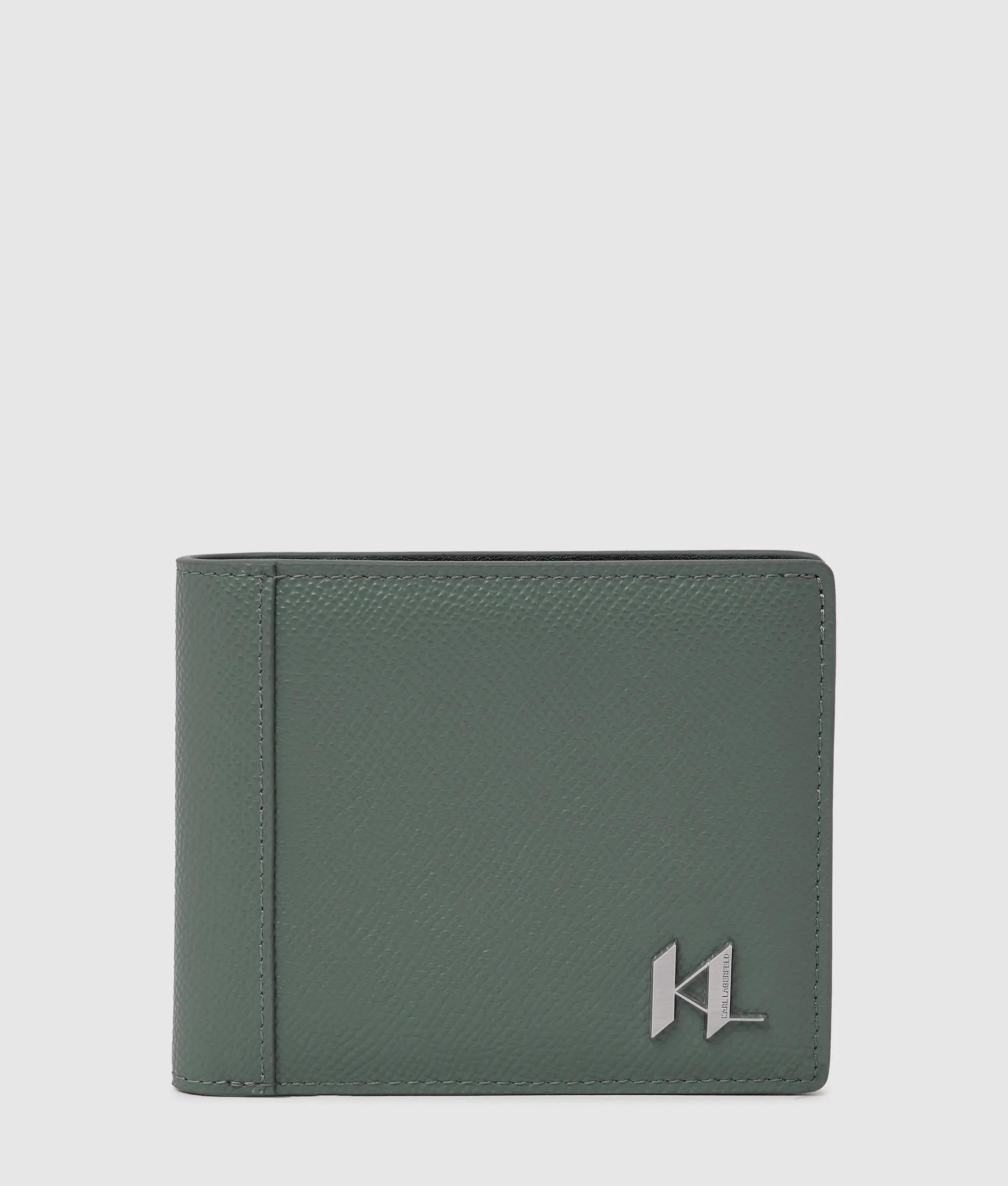 K/Monogram leren portemonnee