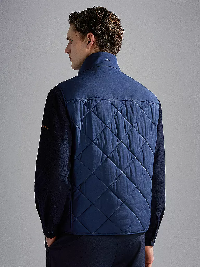 PAUL & SHARK Steppgilet  dunkelblau