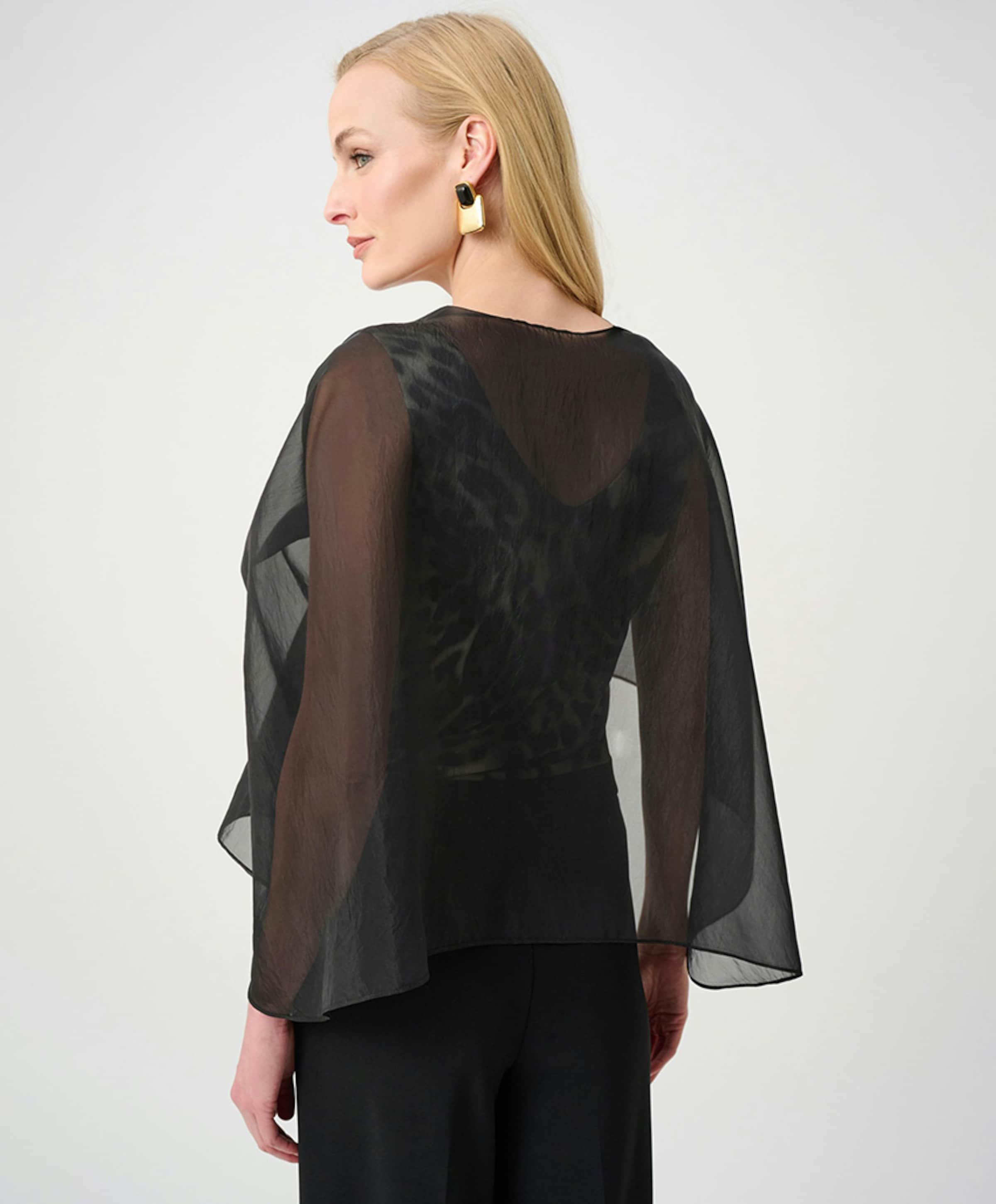 Joseph Ribkoff Dames cape zwart
