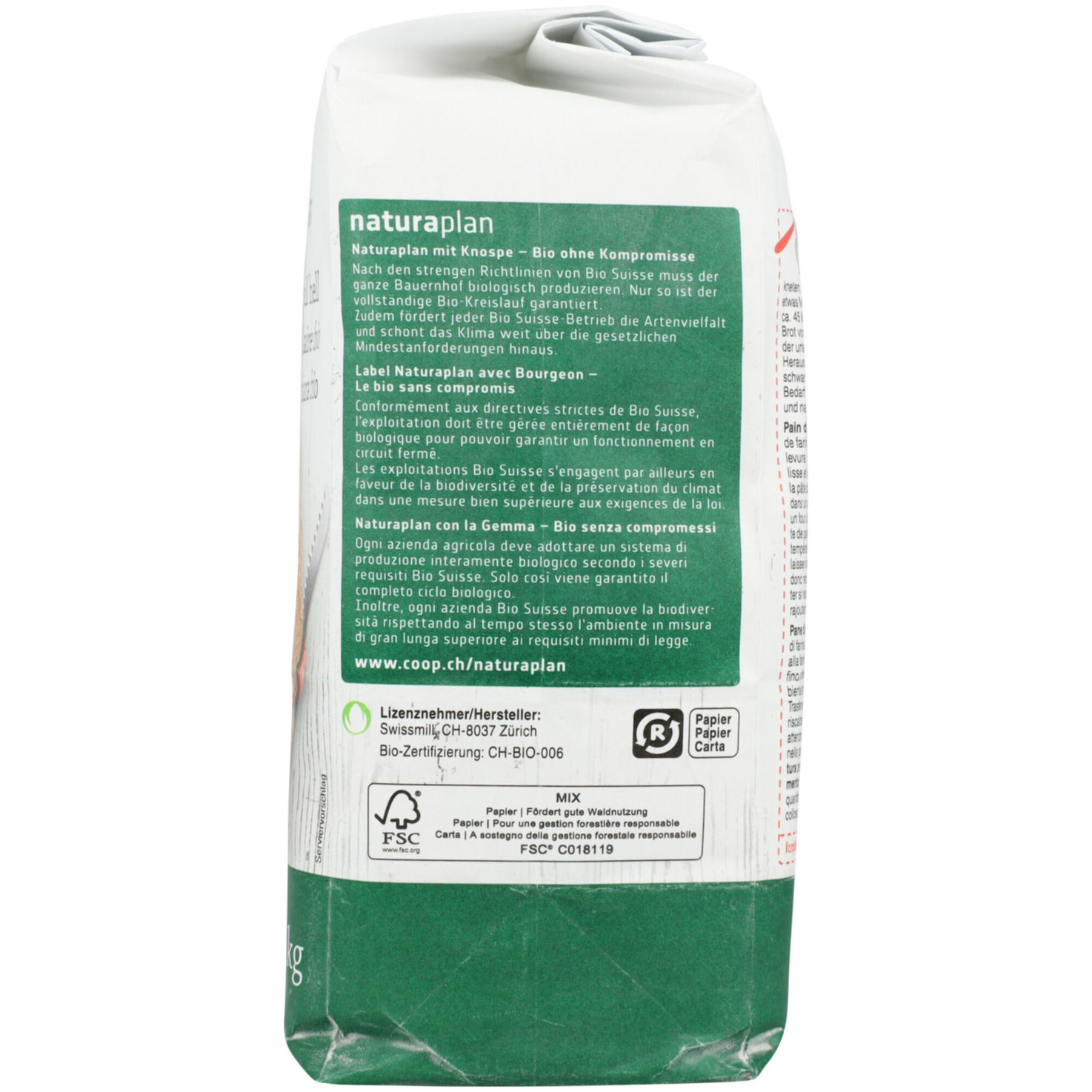 Naturaplan Bio Roggenmehl hell