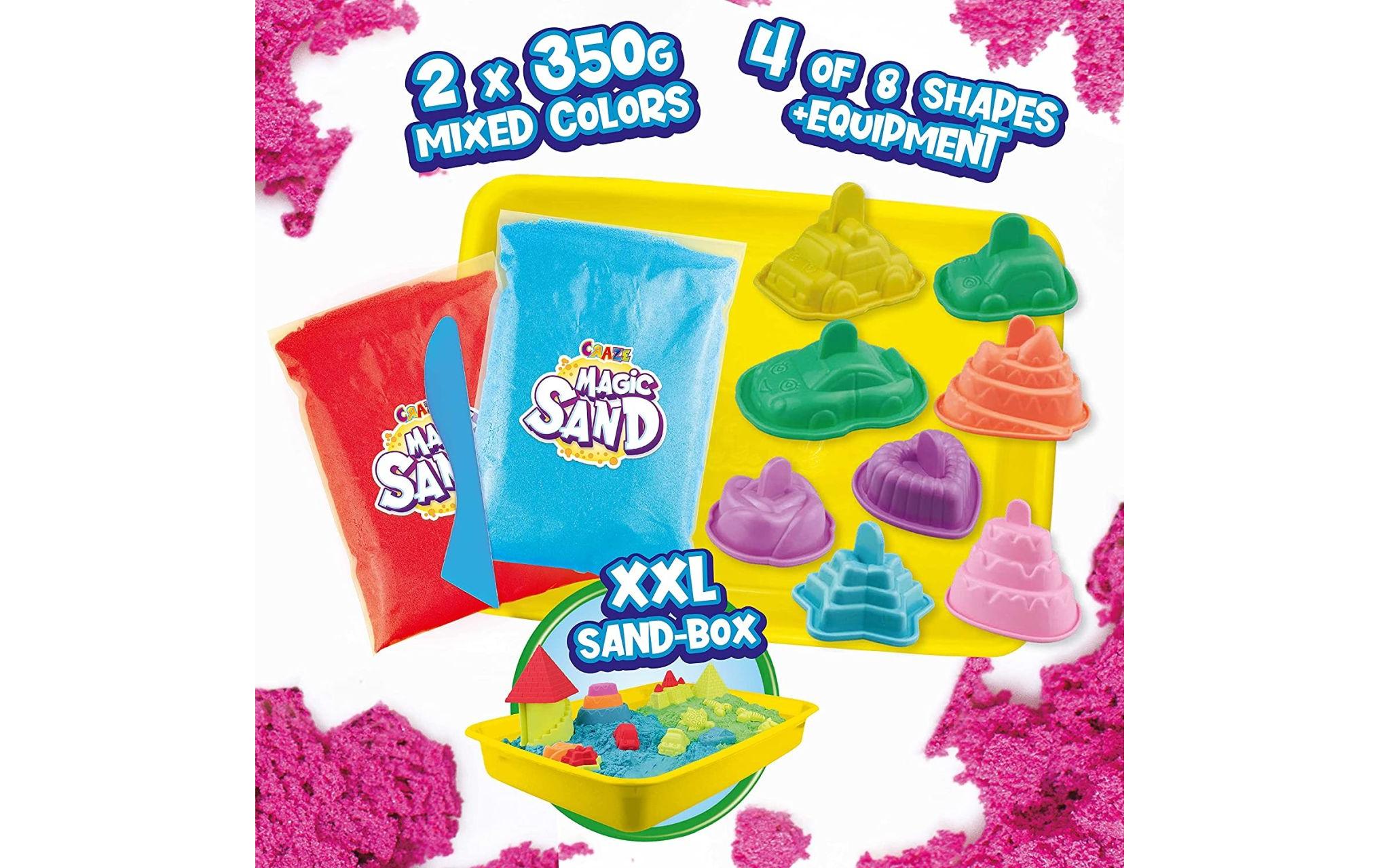 Magic Sand Activity BoxBuntes Zaubersand-Spielset