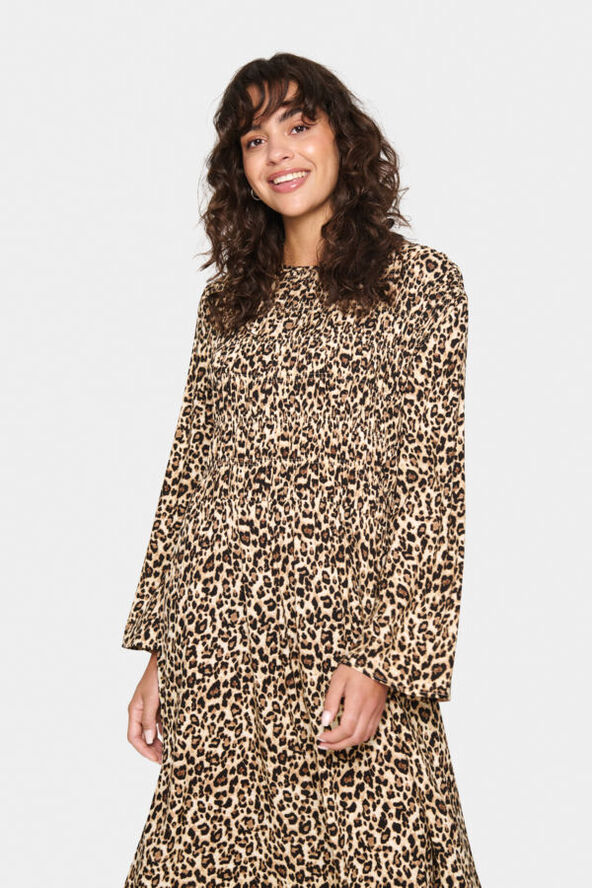Saint Tropez GazelSZ Dress Black reg leo