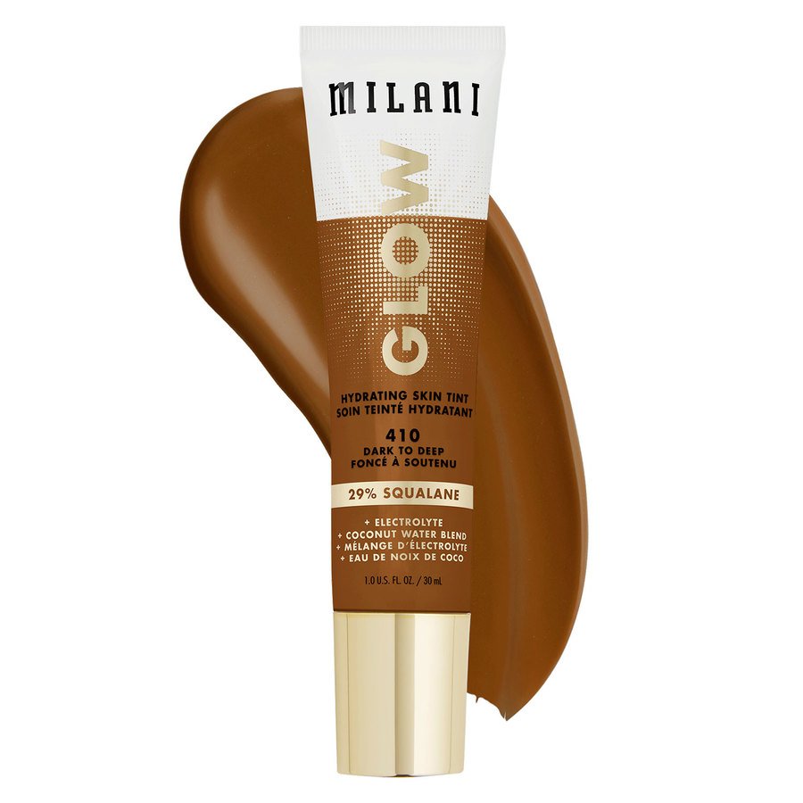 Milani Cosmetics Glow Hydrating Skin Tint 410 Dark To Deep 30ml
