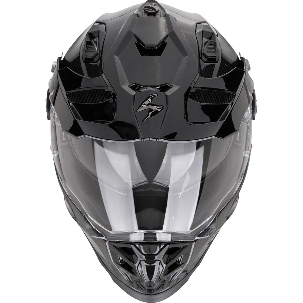 Scorpion - Casque ADF-9000 Carbon Air Solid Noir