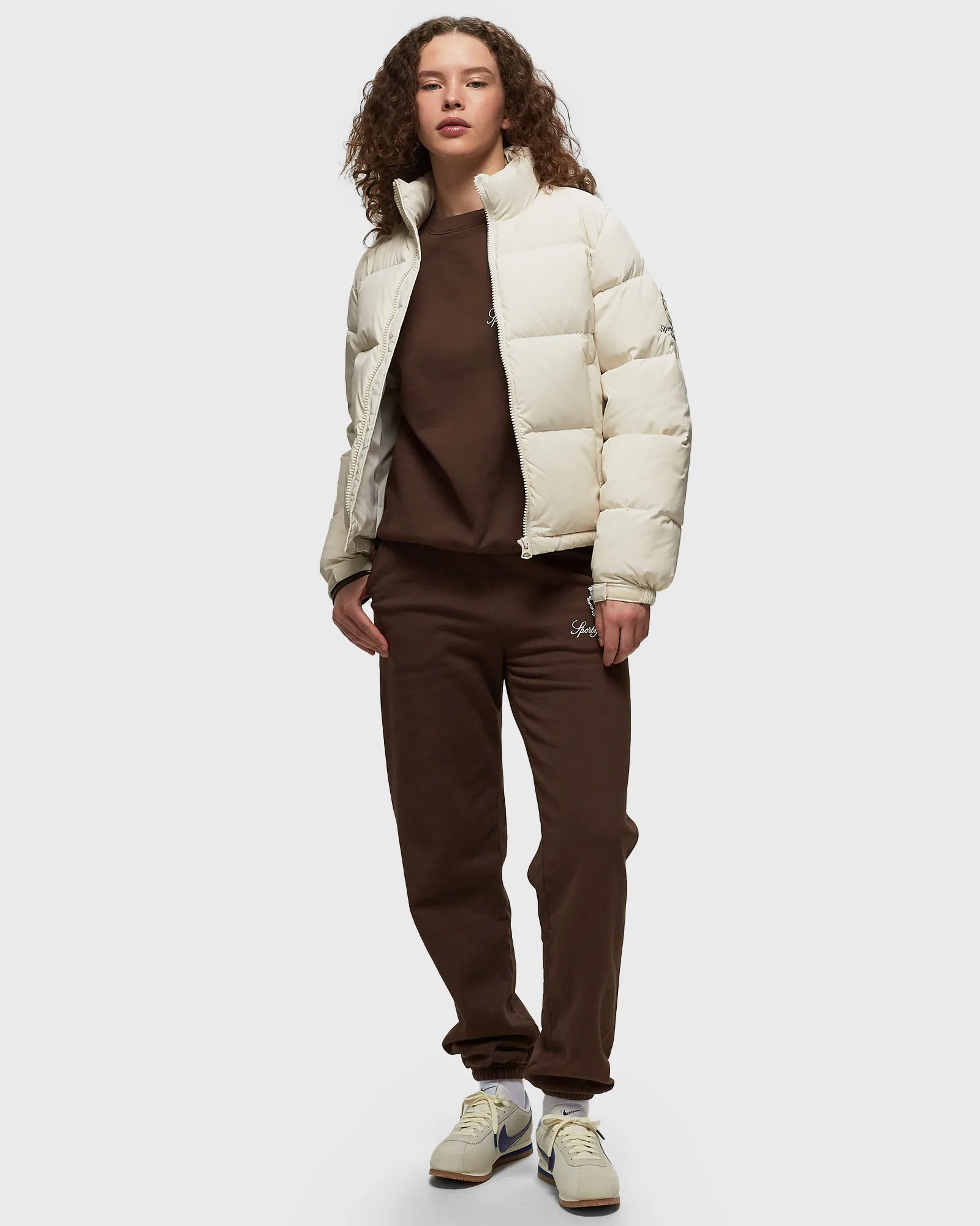 Sporty & Rich Crown LA Puffer Jacket