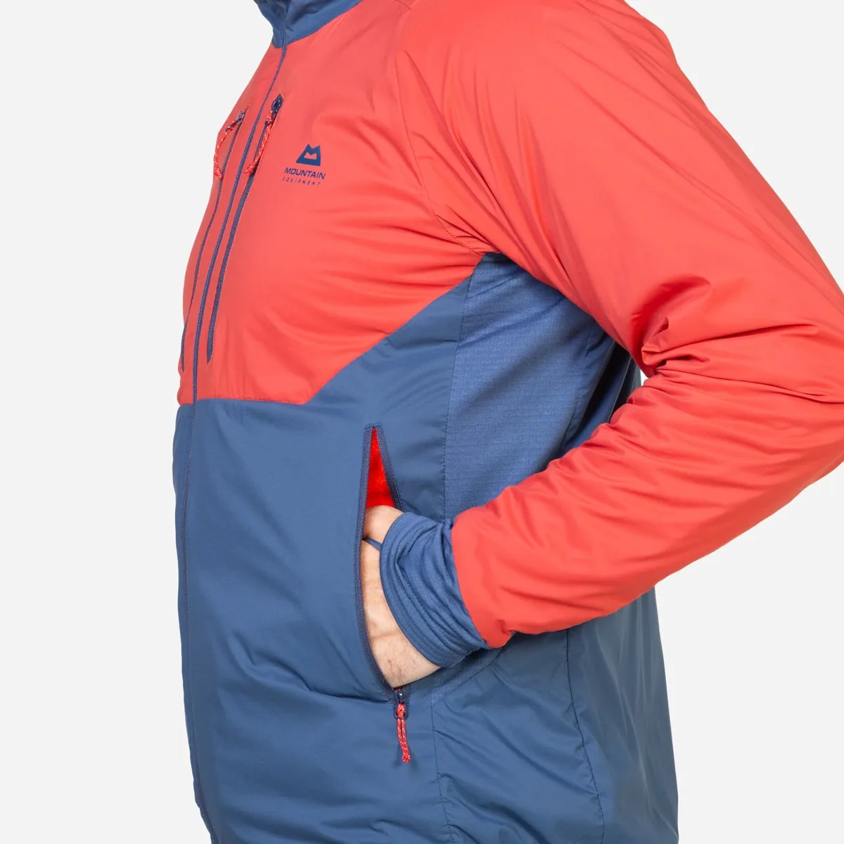 Mountain Equipment Switch Pro Hooded Mens Jacket Redrock/Dusk