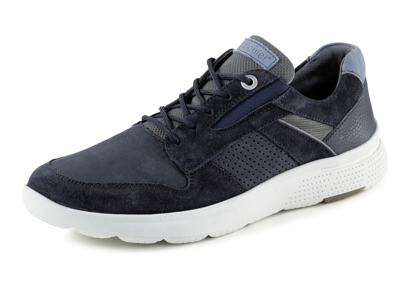 Waldläufer Schnürschuh mit Zier-Perforation