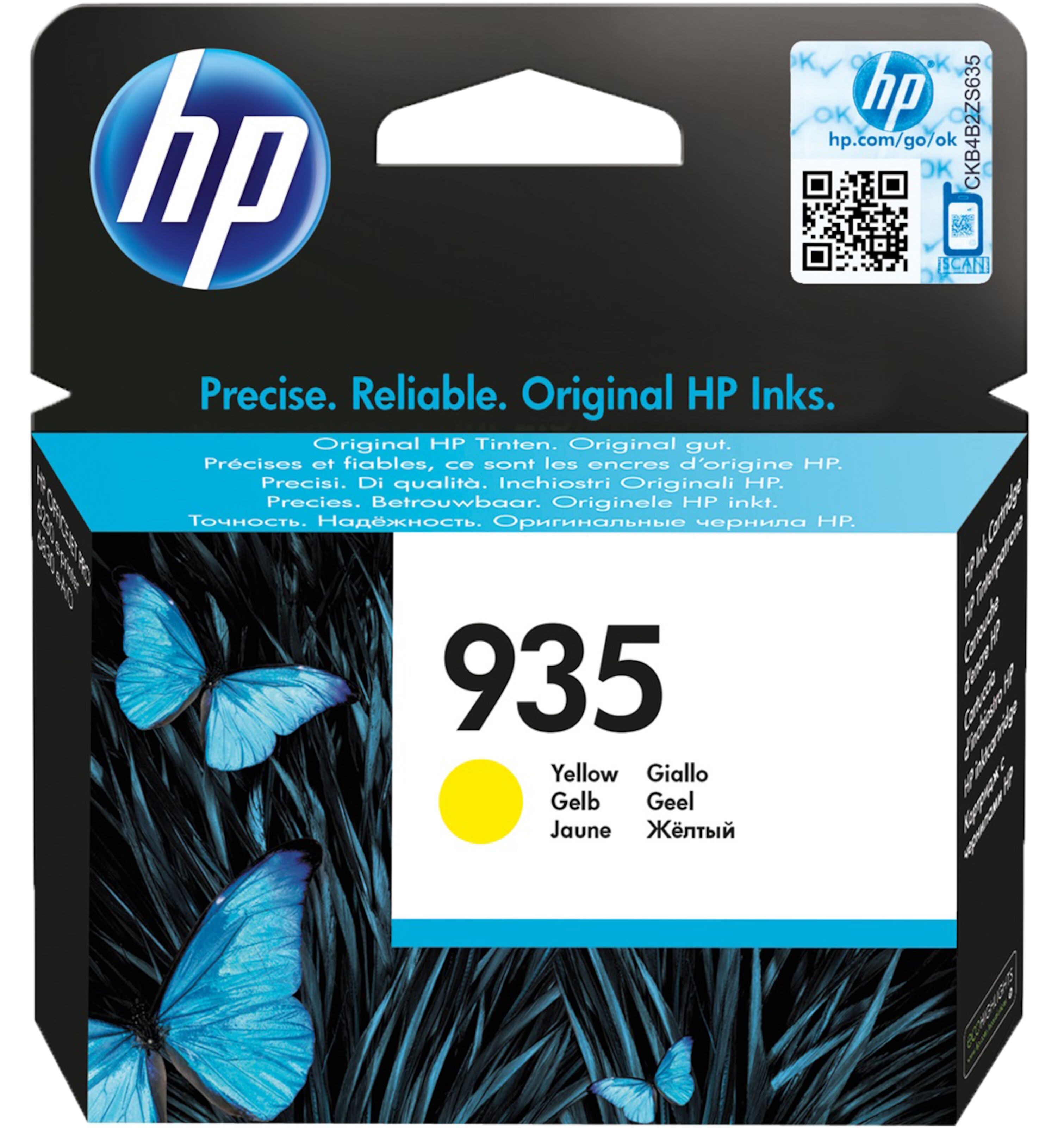 HP 935 blekkpatron, gul