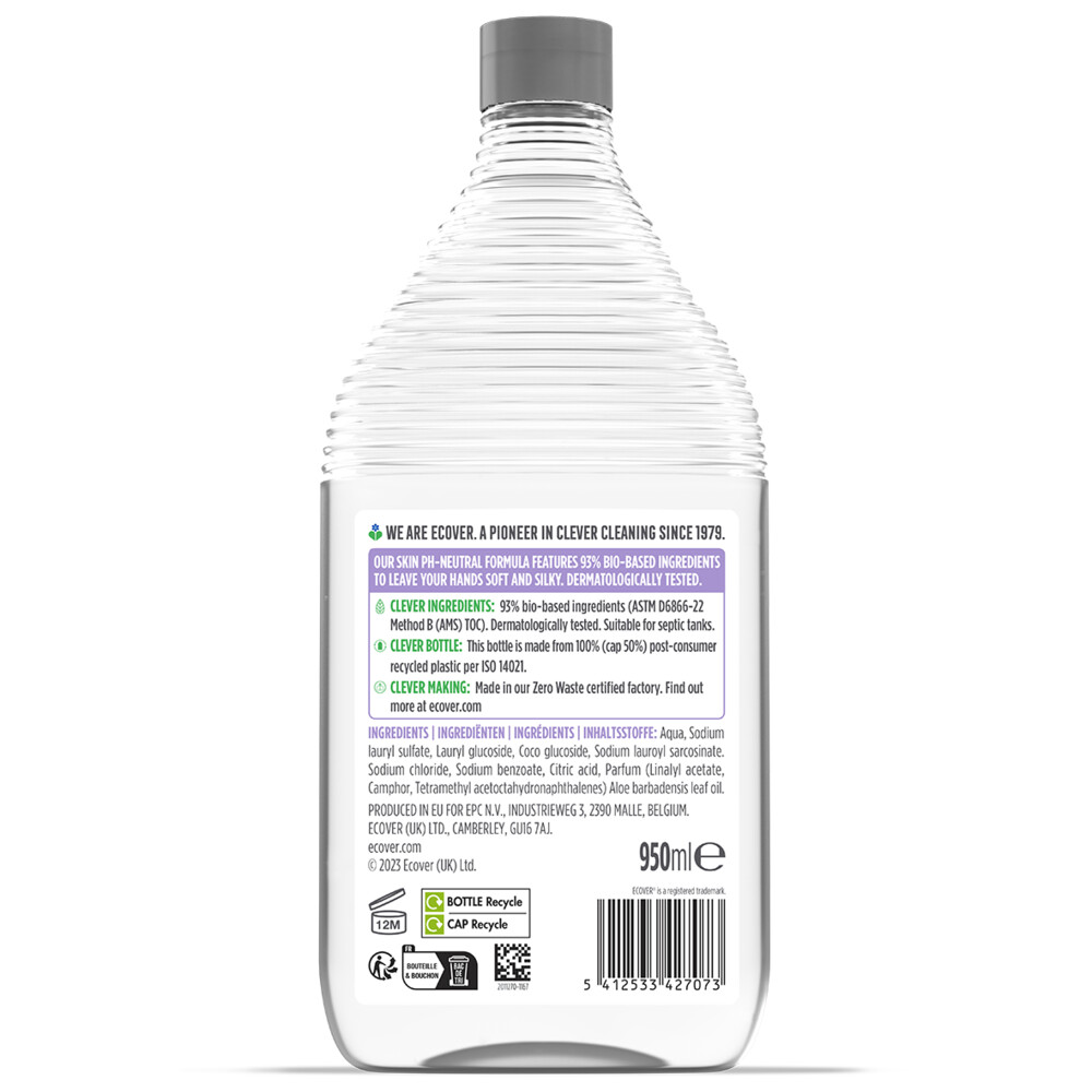 Ecover Handzeep Lavendel & Aloe Vera Navulling950 ml