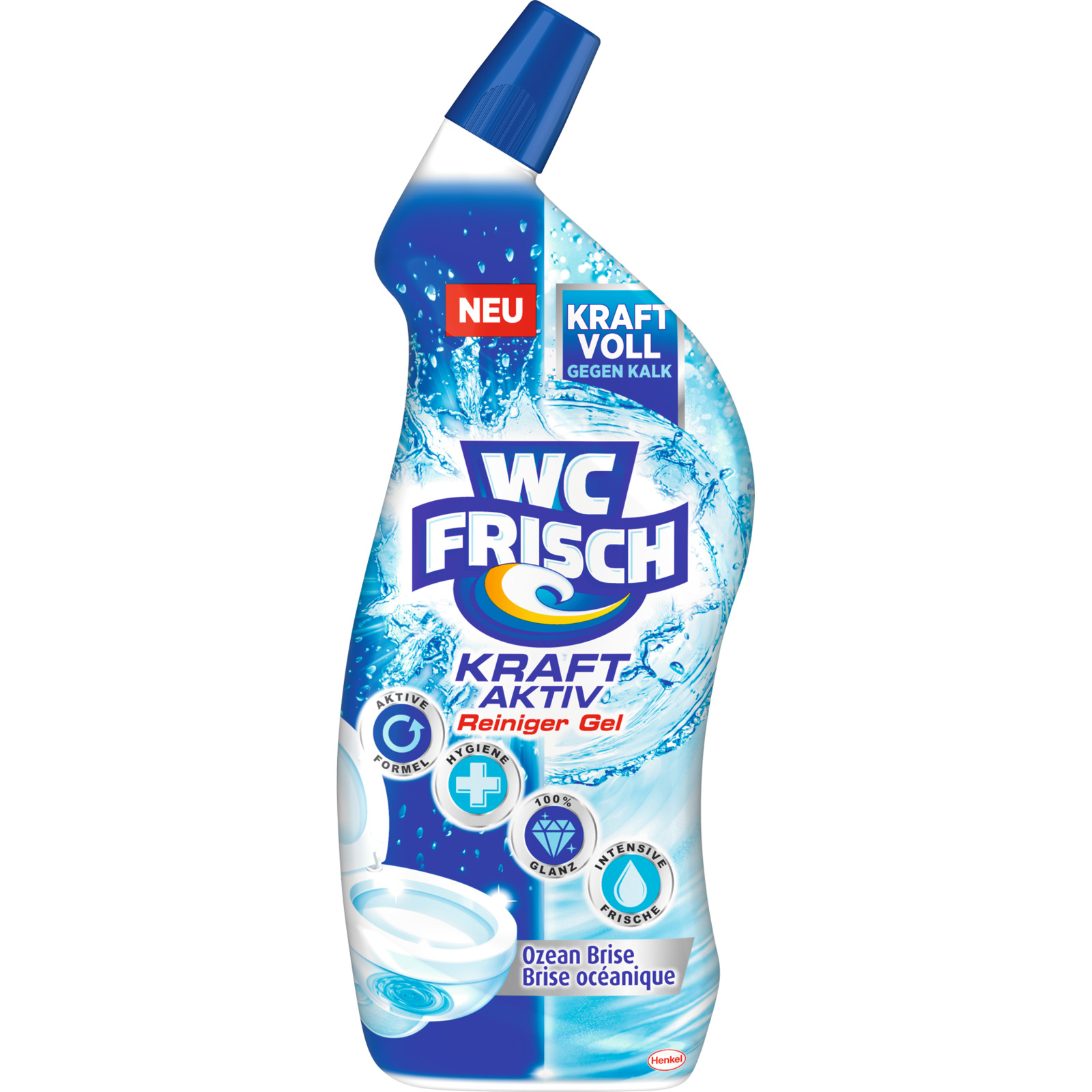 WC Frisch WC-Gel Ozean 750ml