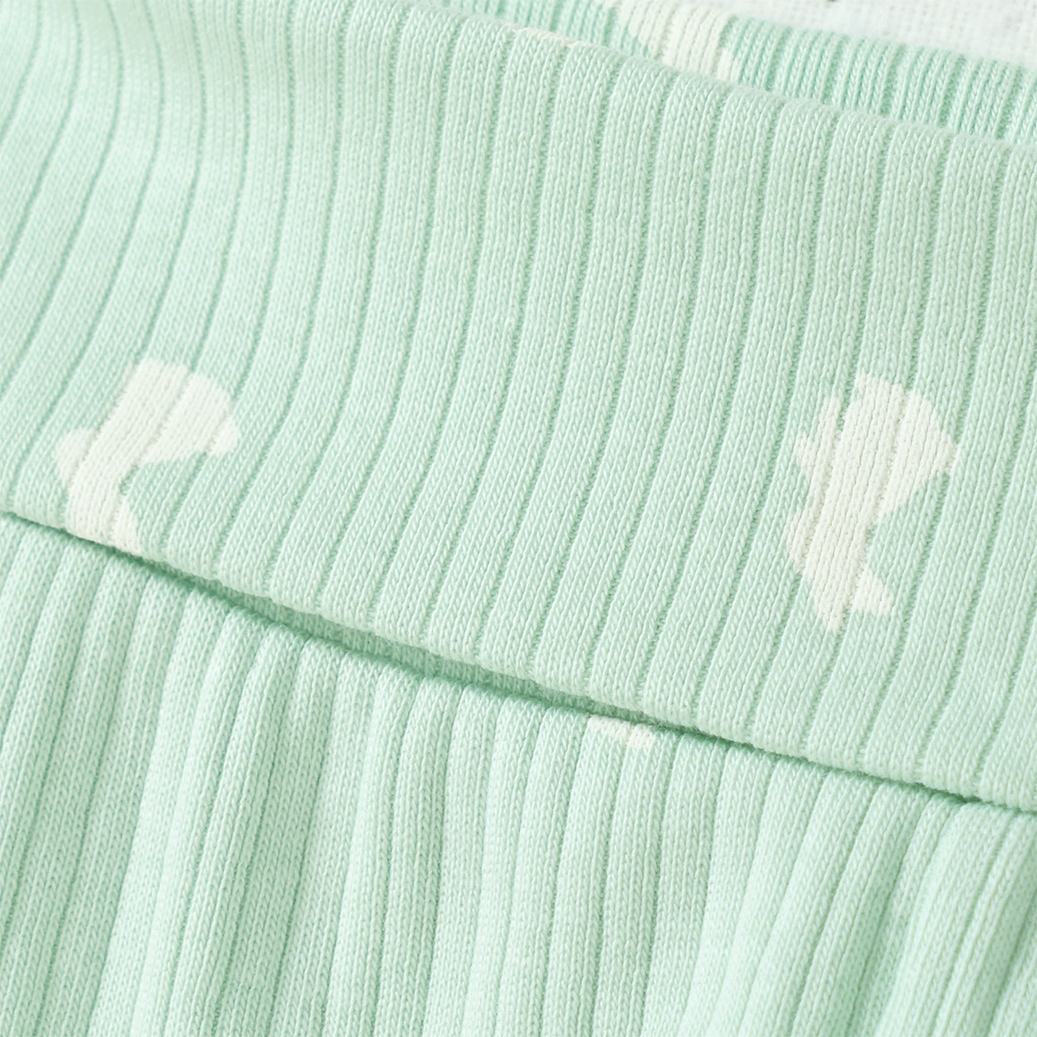 Topomini Newborn Wickelbody, Leggings und Mütze im Set hellgrün