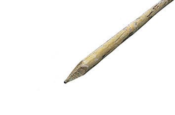 Lot de 4 poteaux en noisetier h.180 cm
