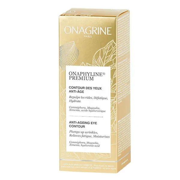 Onagrine Onaphyline Premium Contorno de Olhos Antienvelhecimento 15ml