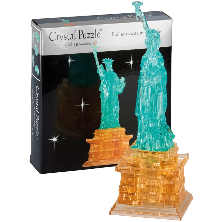 HCM Kinzel Crystal Puzzle Freiheitsstatue Mehrfarbig
