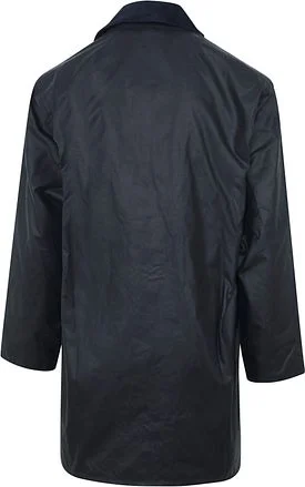 Barbour Border Wax Jas Blauw MWX0008-NY91 kopen