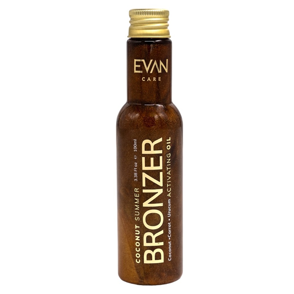 EVAN - Coconut Summer Bronzer Activating Oil 100 ml - Selvbruner
