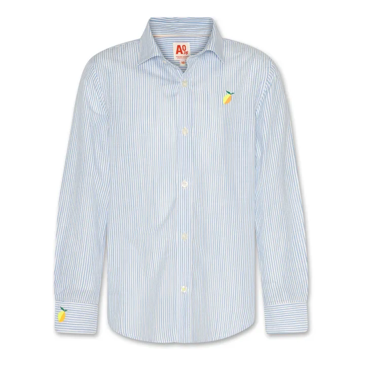 AO76 Chemise Alan Lemon | Bleu