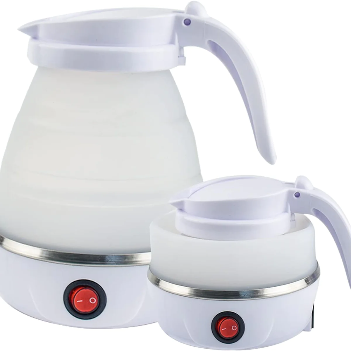 Bouilloire pliable électrique de 0,6L blanc Vendos85