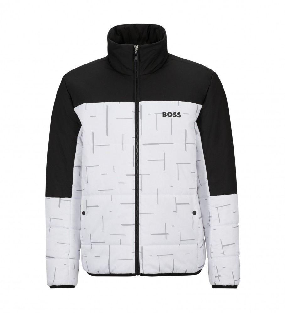 Jaqueta acolchoada BOSS branca