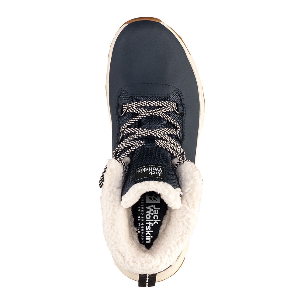 Jack Wolfskin EVERQUEST TEXAPORE MID - Après-ski Femme dark blue/off-white