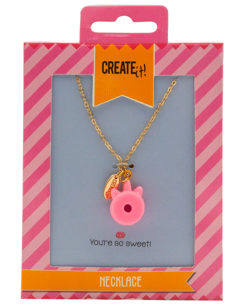 CREATEit Halskæde med charm - assorterede design
