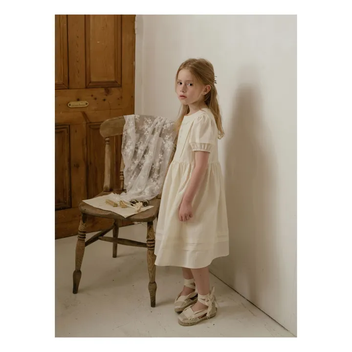 Louisiella Robe Rora Brodée | Crème