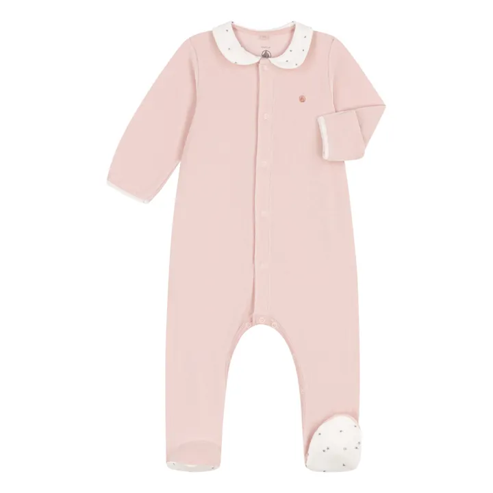 Petit Bateau Pyjama Maurena Velours | Rose
