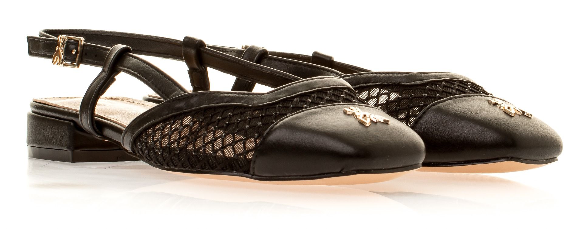 Patrizia Pepe Nera Rete Strass