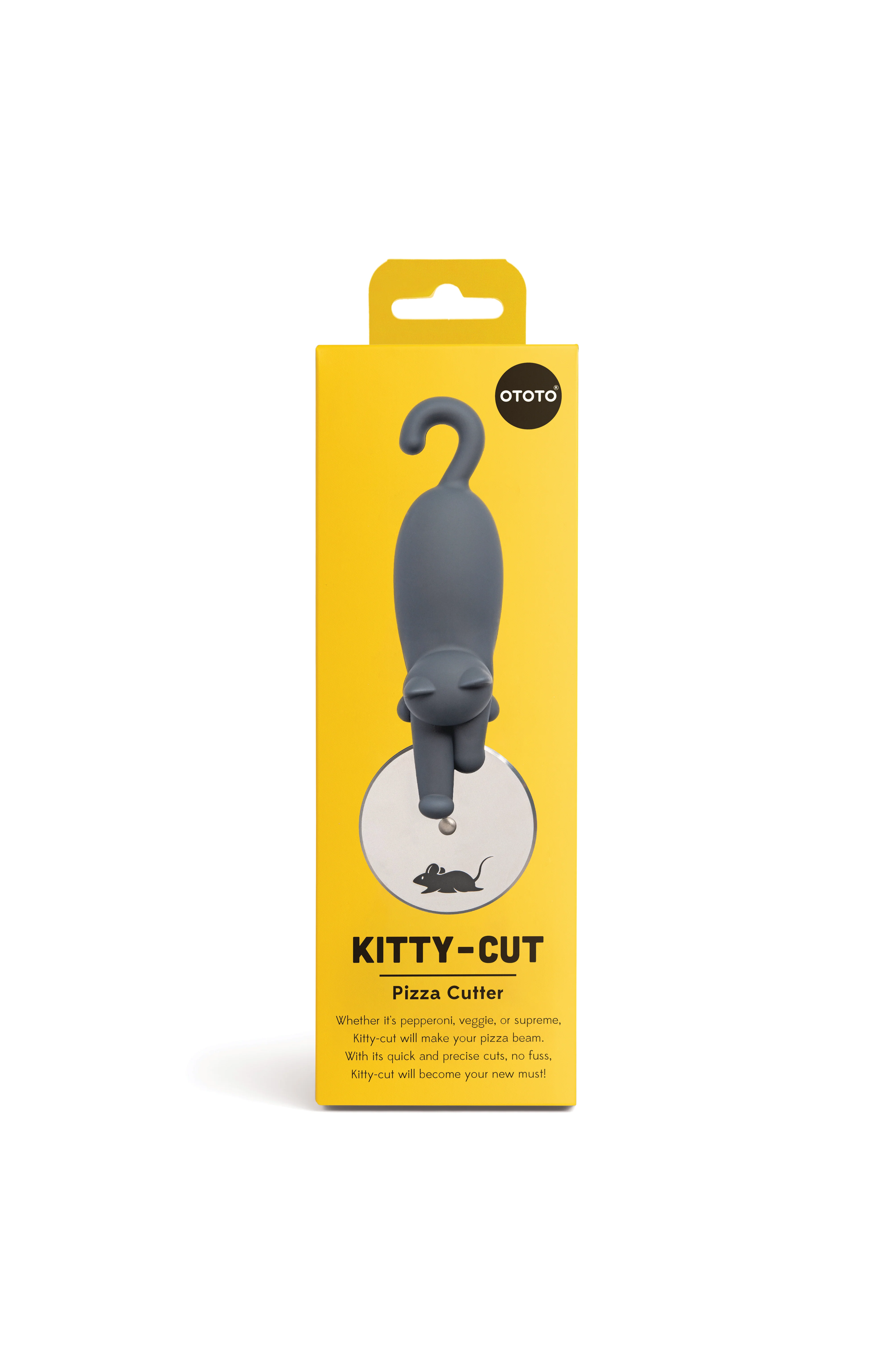 OTOTO  Kitty-Cut pizzaskærer - koksgrå