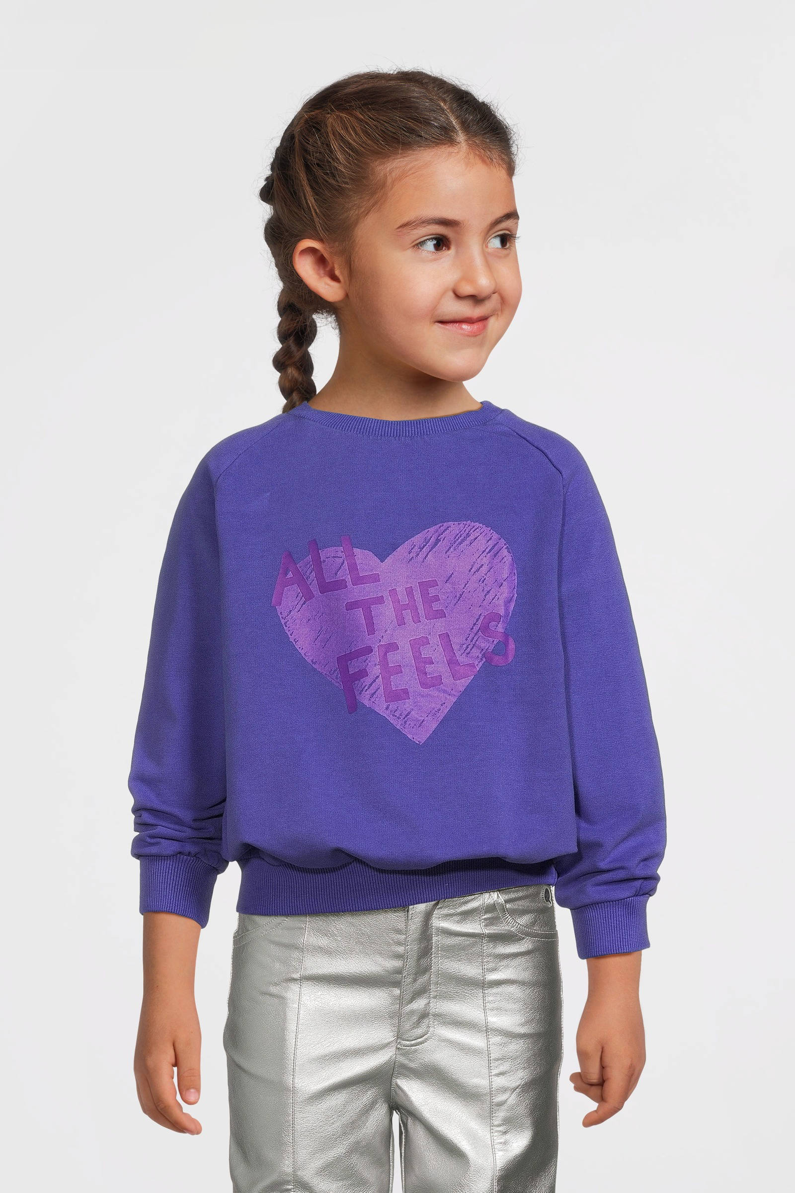 Your Wishes sweater paars