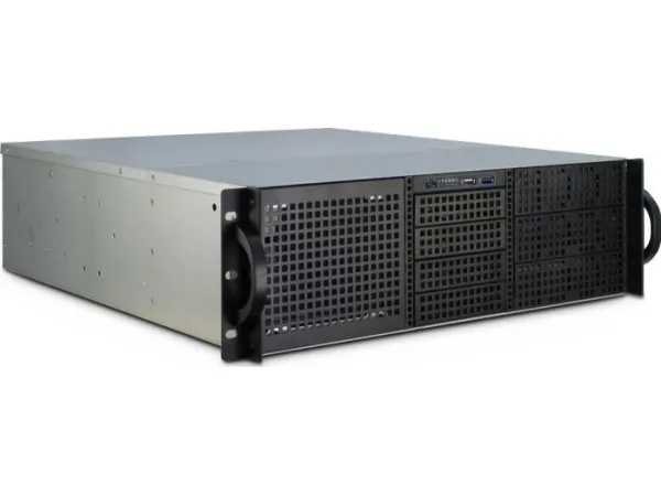 Inter-Tech IPC 3U-30248 - Rack-monterbar - 3U - SSI EEB - ingen strømforsyning - USB