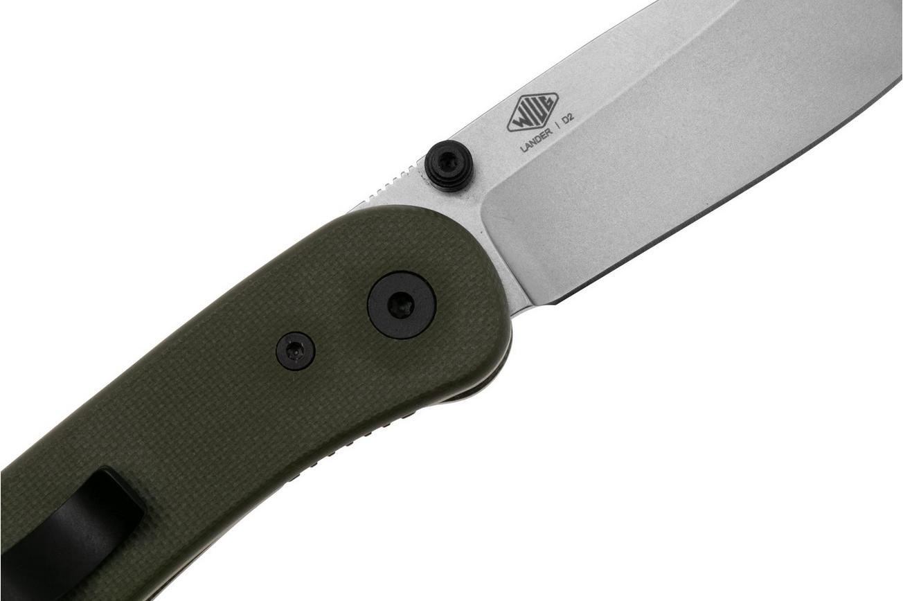 KNAFS Lander 1, KNAFS-00383, OD Green G10 zakmes