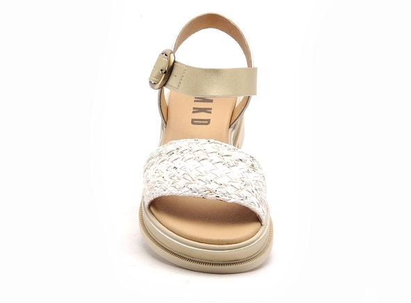 Minka nu pieds plats femme iggy blanc
