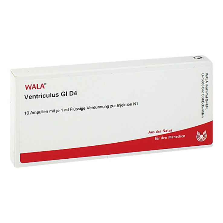 Ventriculus GL D 4 Ampullen, 10X1 ml