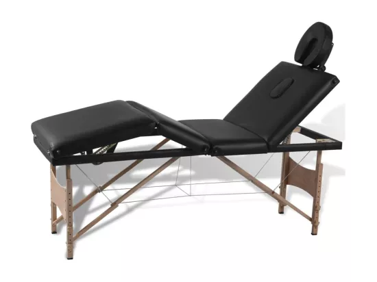 Table pliable de massage bois marron 168 x 68 x 59 cm 02_0001891