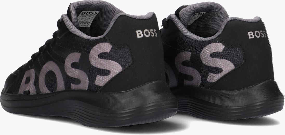 BOSS KIDS zwarte boss kids lage sneakers baskets j29366