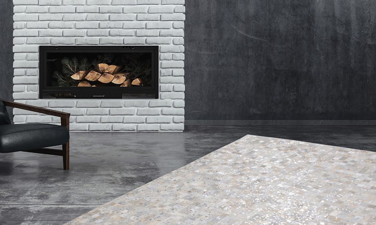 calo-deluxe Fellteppich »Audra 100« rechteckig 8 mm Höhe echtes Rinderfell, Wohnzimmer