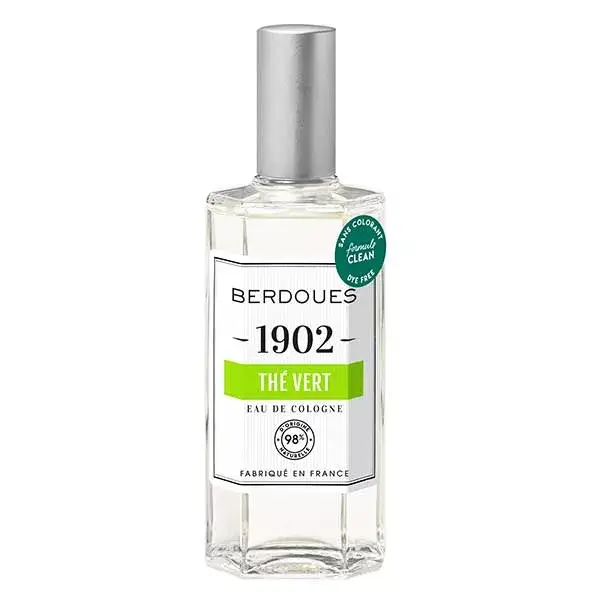 Berdoues 1902 Chá Verde Eau de Colônia 98% Natural 125ml