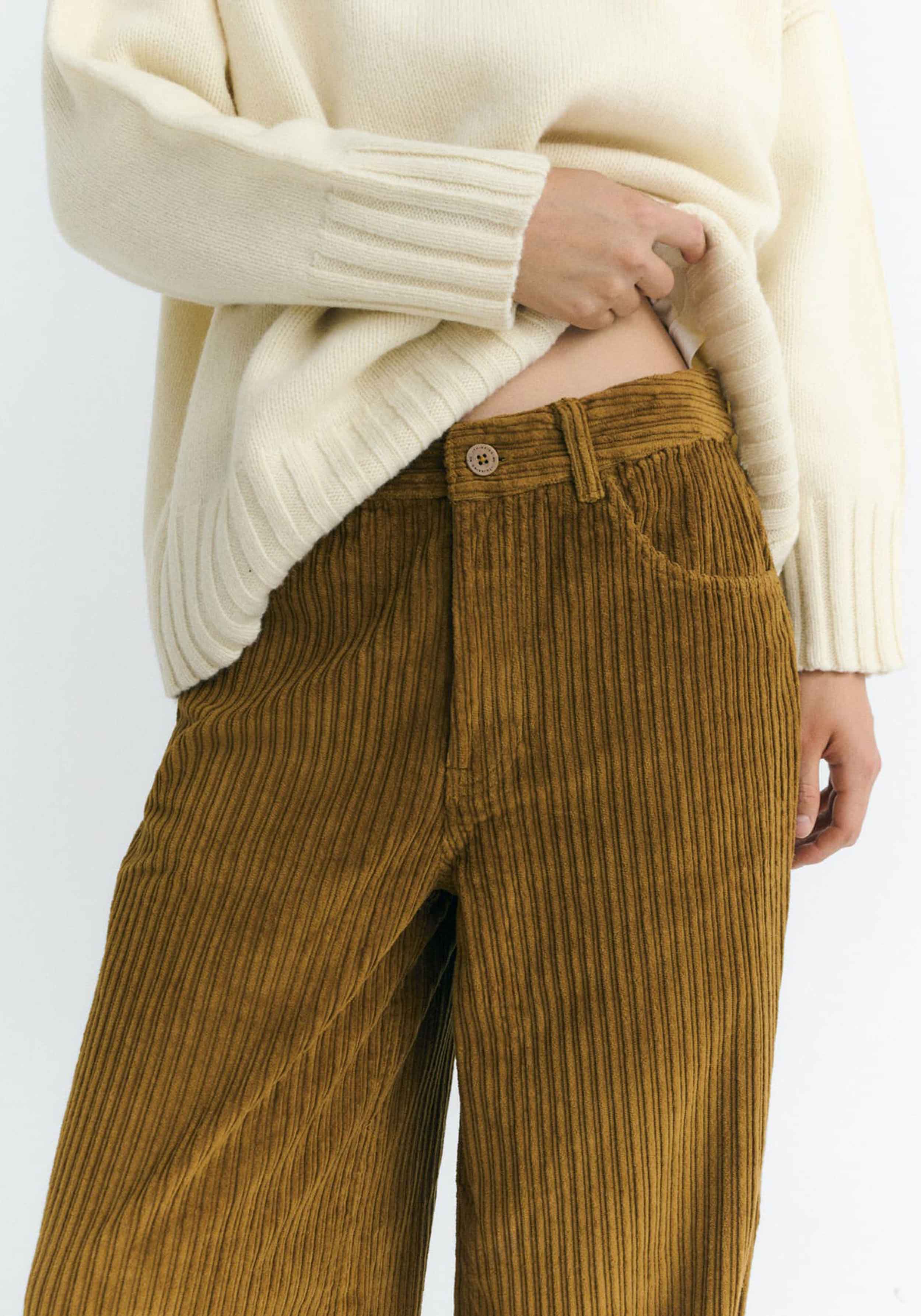 Thinking Mu Cord-Hose Hedda Light Oak Brown