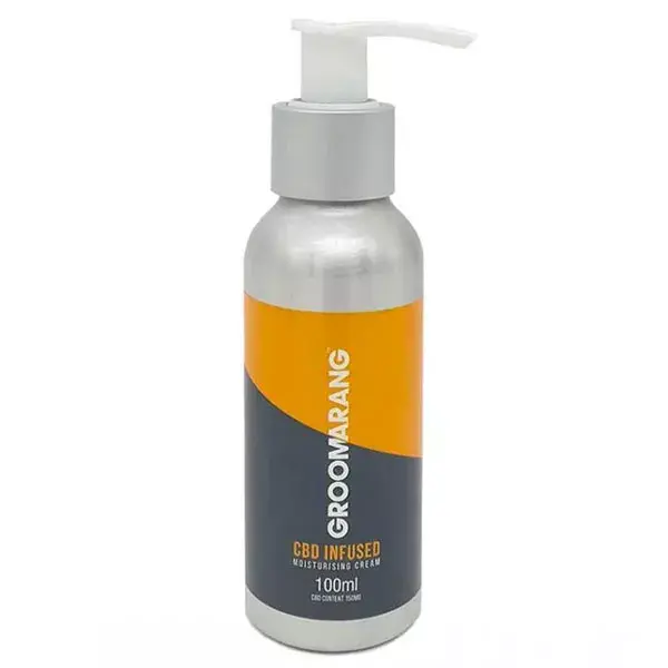 Groomarang Crème Hydratante CBD à Base d'Extrait de Cannabis 100ml