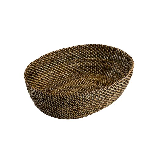 Bastian Oval Brødkurv, Brun, Stor