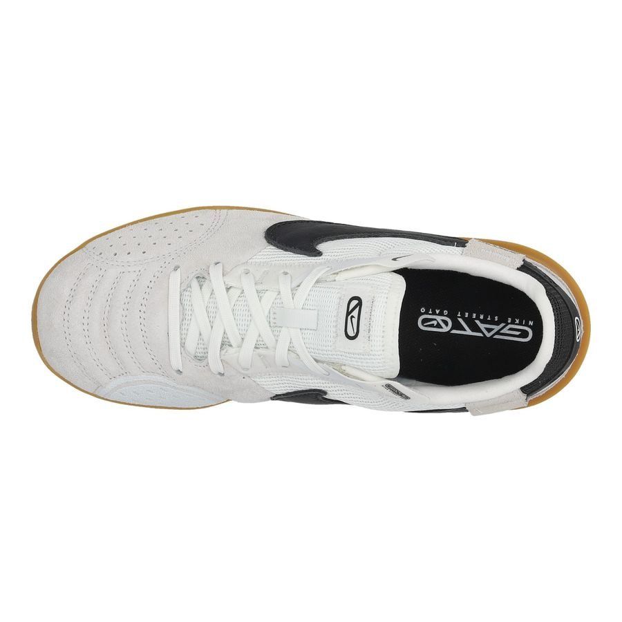 Nike Streetgato IC Small Sided - Blanc/Vert Enfant
