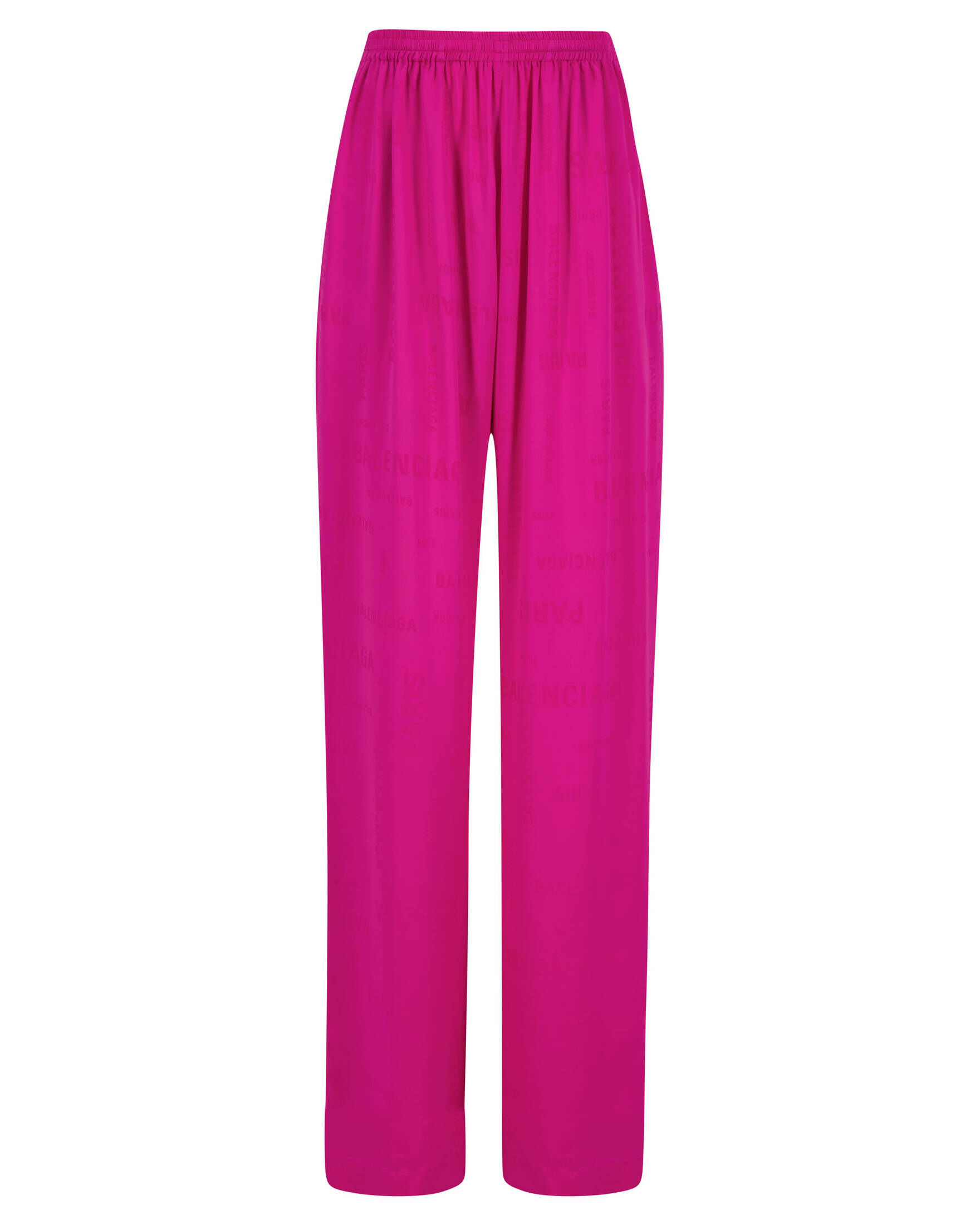 Balenciaga| Damen Seidenhose ALLOVER FLUID